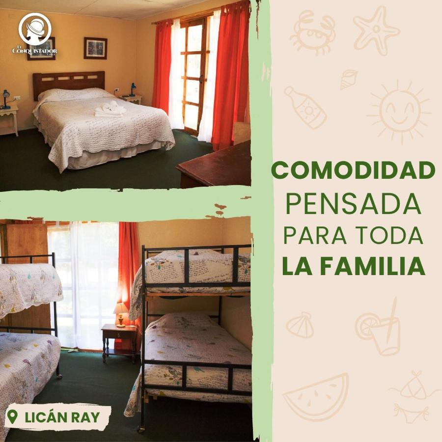 Complejo Turistico El Conquistador Hotell Lican Ray Eksteriør bilde